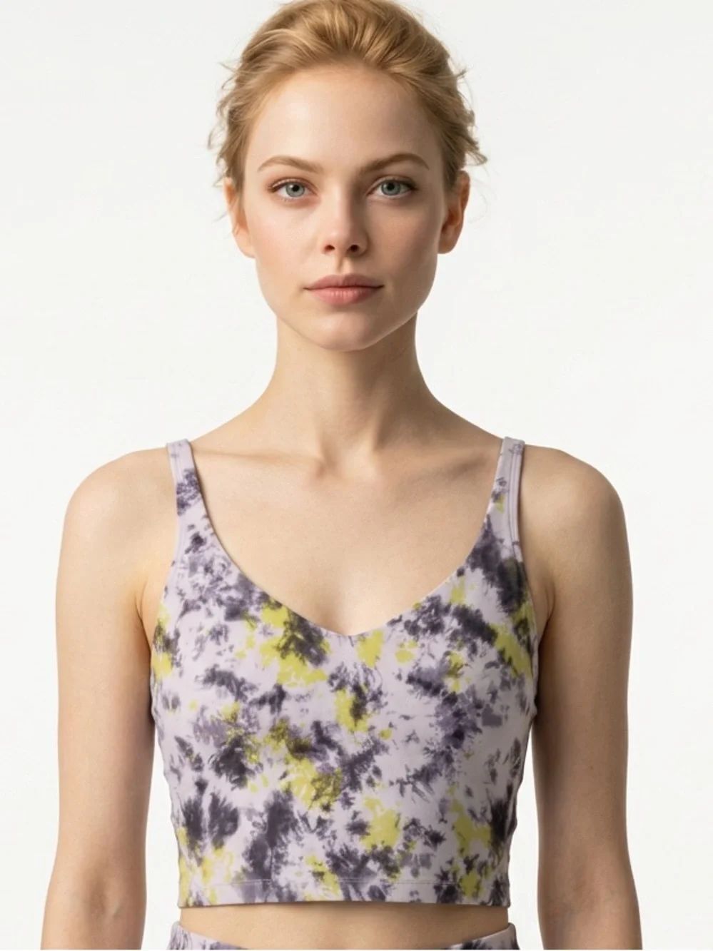 LULULEMONโ| Align Tank Top Radial Tie Dye Mauve Grey Multi Womenโs Size 14